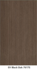 Acoustic Slat Wall Panel - EV Black Oak-7617S