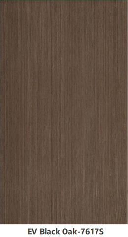 Acoustic Slat Wall Panel - EV Black Oak-7617S