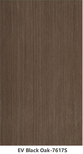 Acoustic Slat Wall Panel - EV Black Oak-7617S