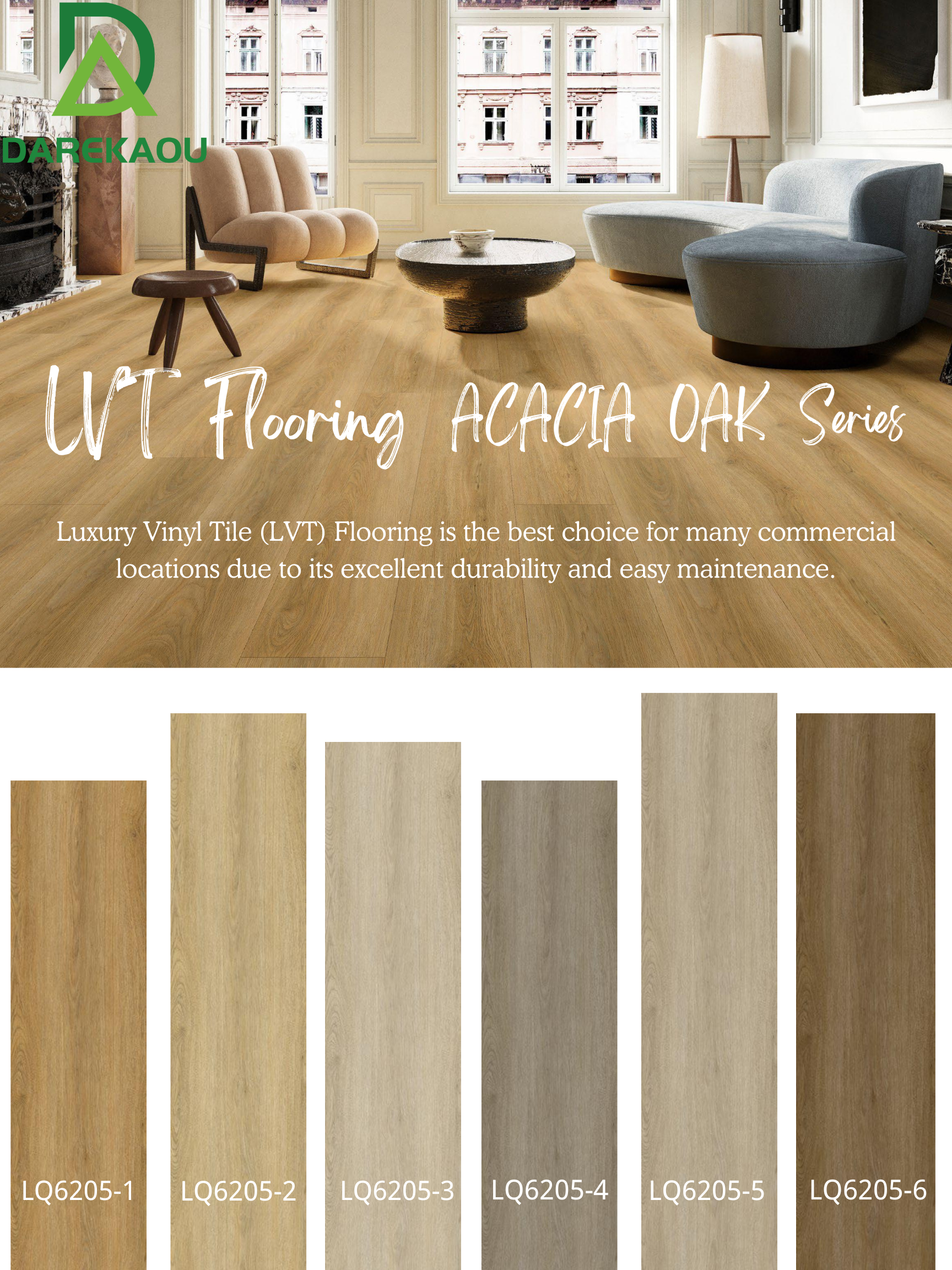 Darekaou Normal LVT Flooring