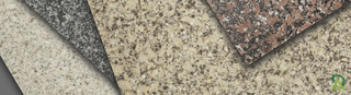 Flexible tile - granite