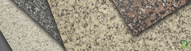Flexible tile - granite