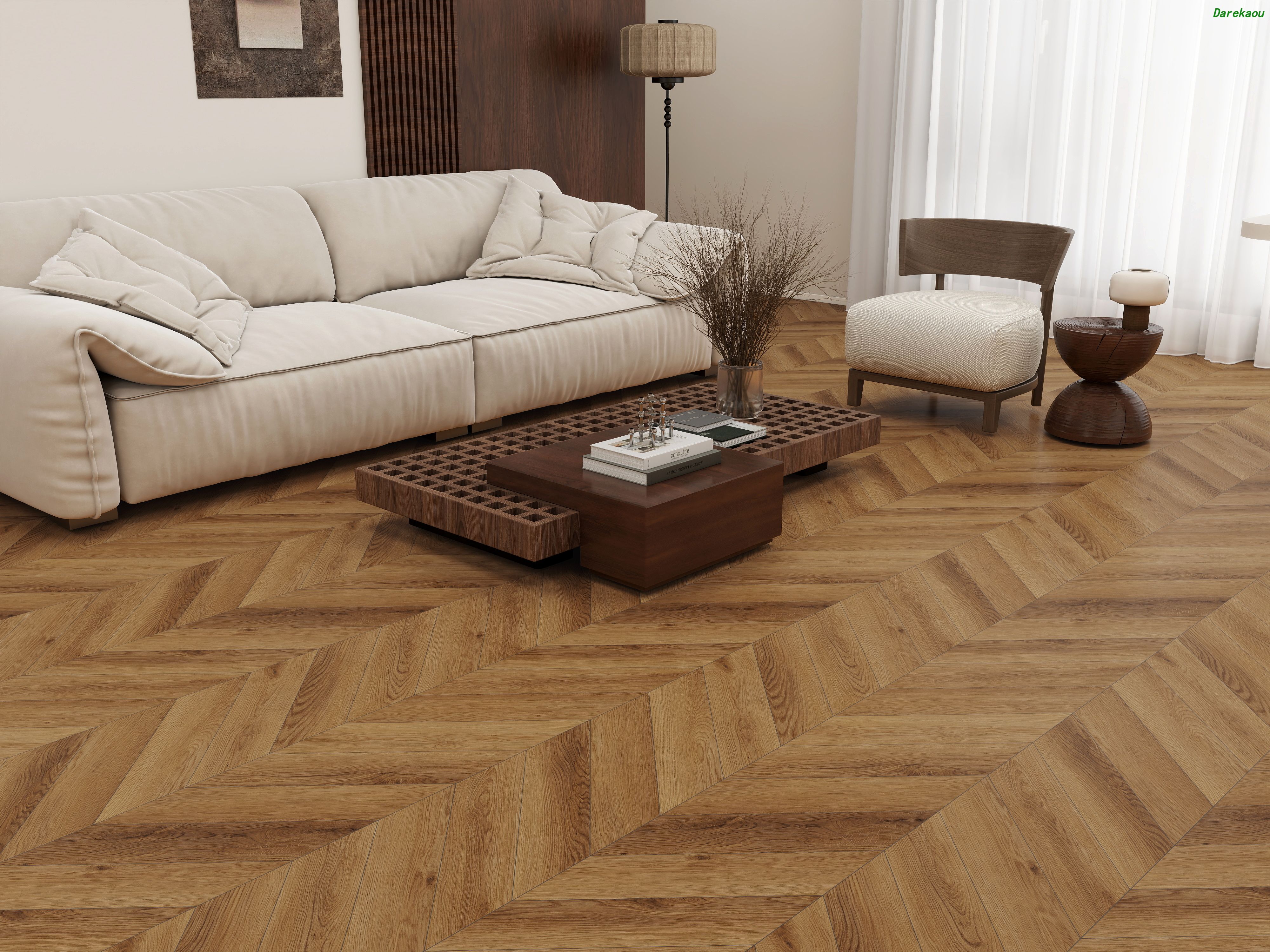 Darekaou Chevron Flooring