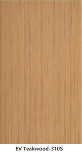 Acoustic Slat Wall Panel - EV Teakwood-310s