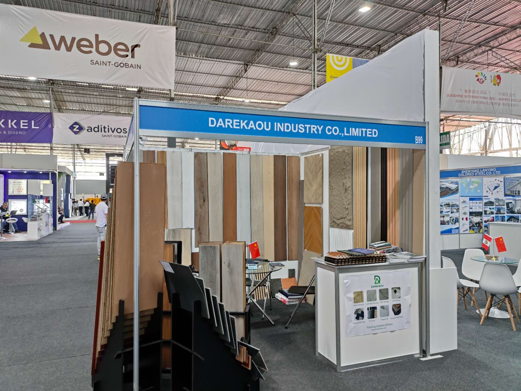 Darekaou Floor at EXCON Peru & EXPO CIHAC 2025 | Global Flooring Expansion