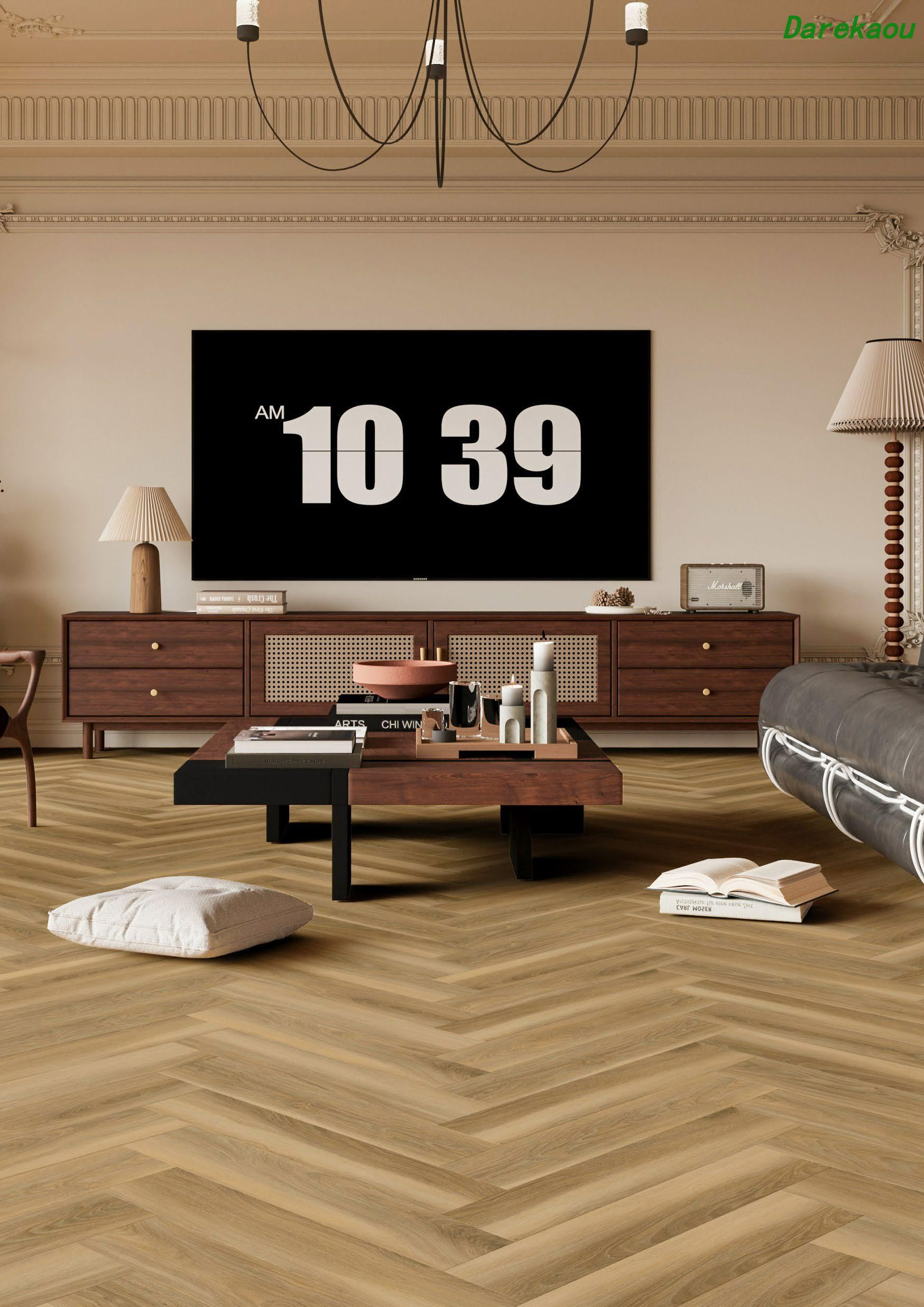 Darekaou Herringbone Flooring