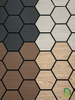 Acoustic Panel - Regular Hexagon Combo Pattern