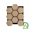 Acoustic Panel - Regular Hexagon Combo Pattern