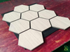 Acoustic Panel - Regular Hexagon Combo Pattern